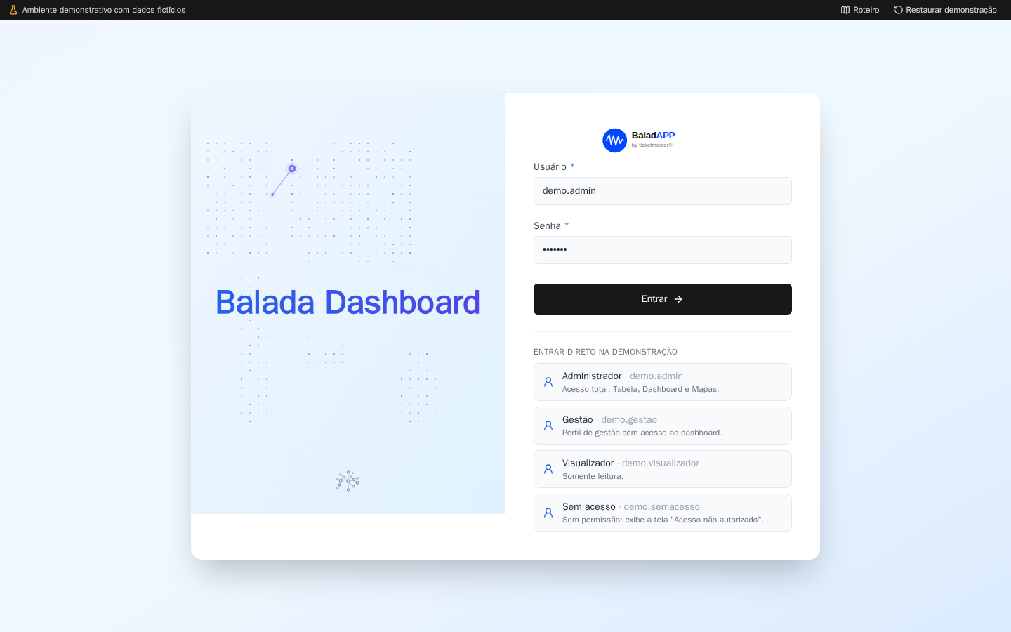 CRM e painel comercial com acesso por perfil - Tela 2